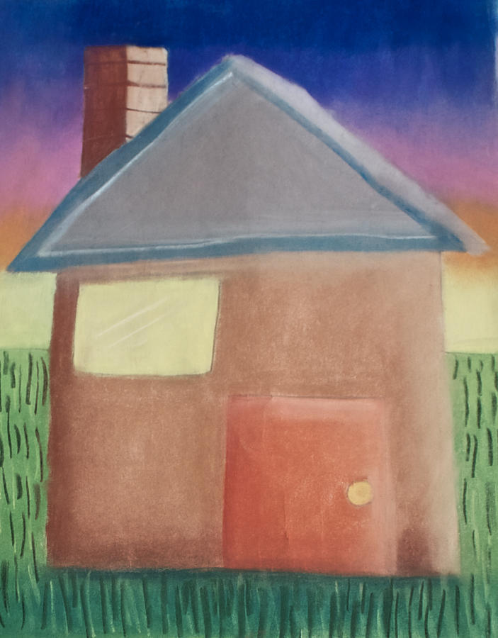 Sunset Pastel - Home Sweet Home by Joshua Maddison
