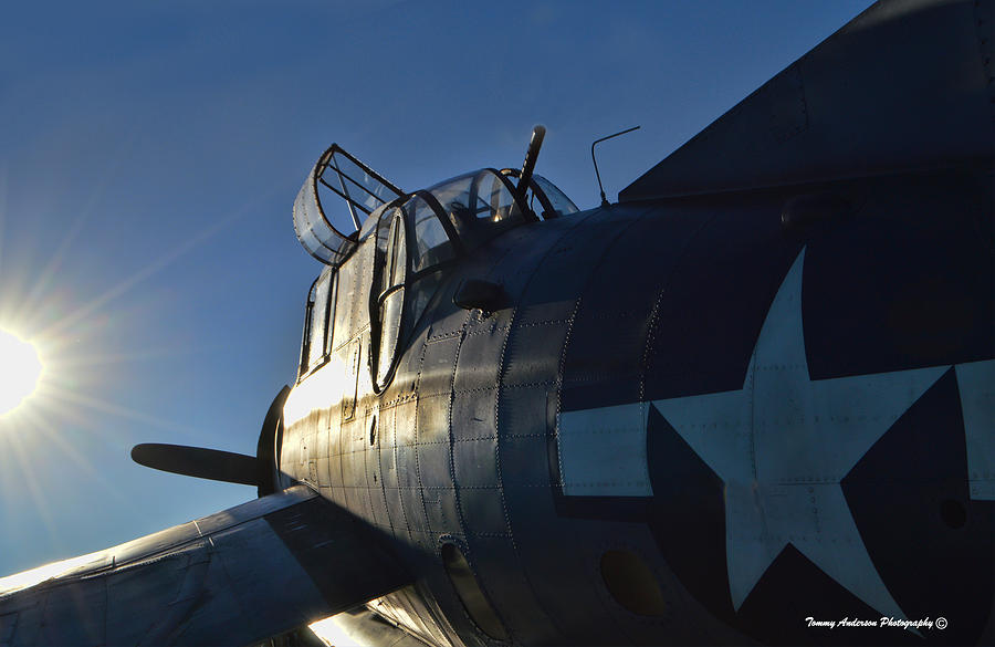 Angle on the Avenger Photograph by Tommy Anderson