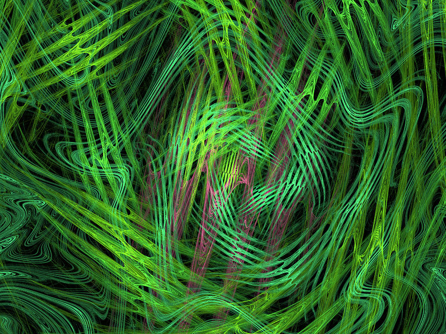 Angle Worms Digital Art by Richard J Cassato
