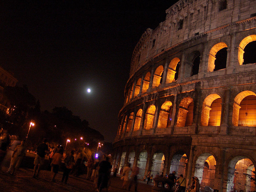 Angled Colosseum Photograph by Alessandro Della Pietra