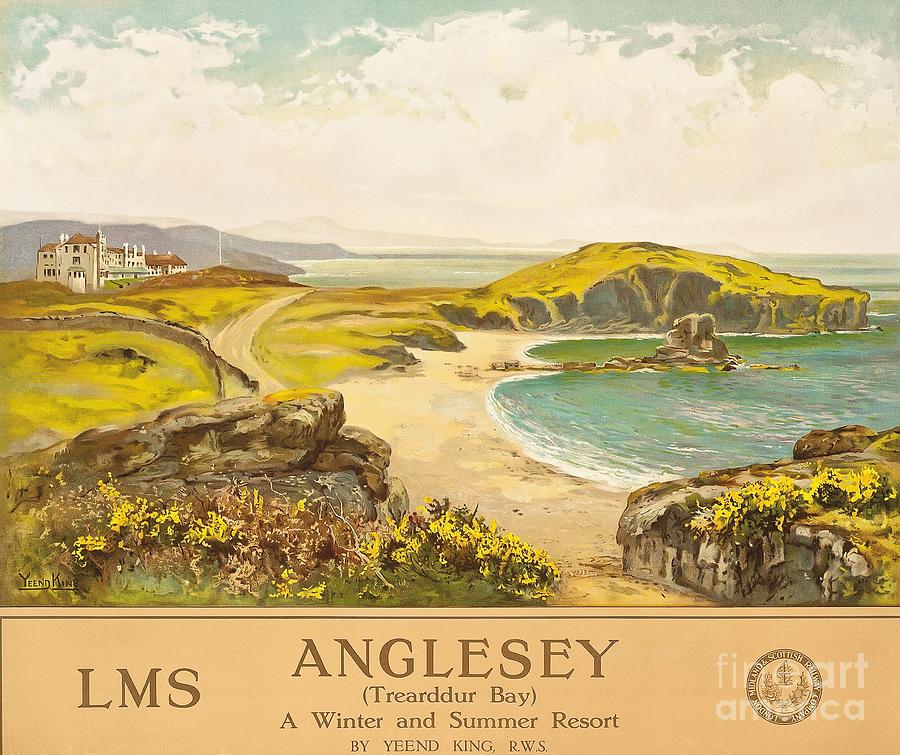 Beach Painting - Anglesey by Henry John Yeend King