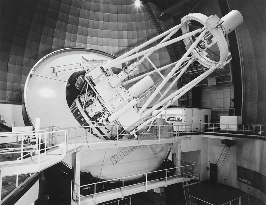 Anglo-australian Telescope Photograph by Royal Astronomical Society/science Photo Library
