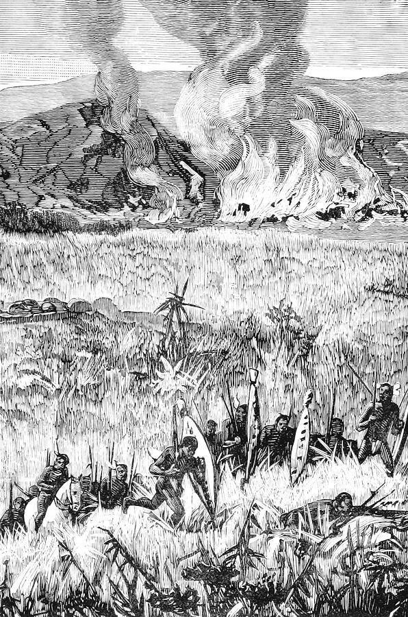 Anglo-zulu War, Battle Of Ulundi, 1879 Photograph by British Library