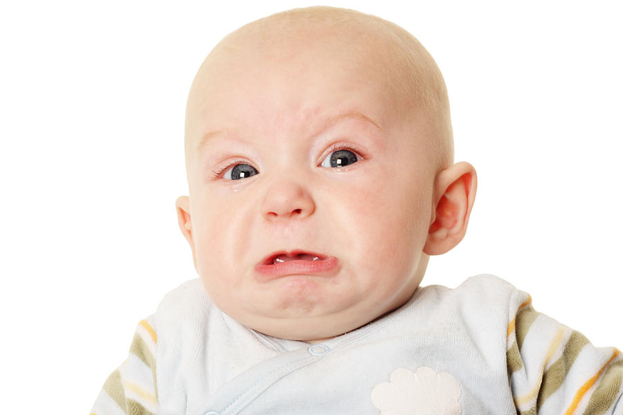 Angry baby Photograph by Matspersson0