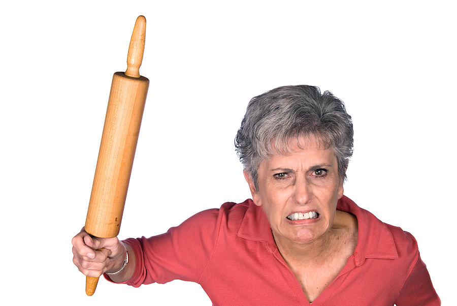 Angry Mother And Rolling Pin Photograph By Joe Belanger Fine Art America
