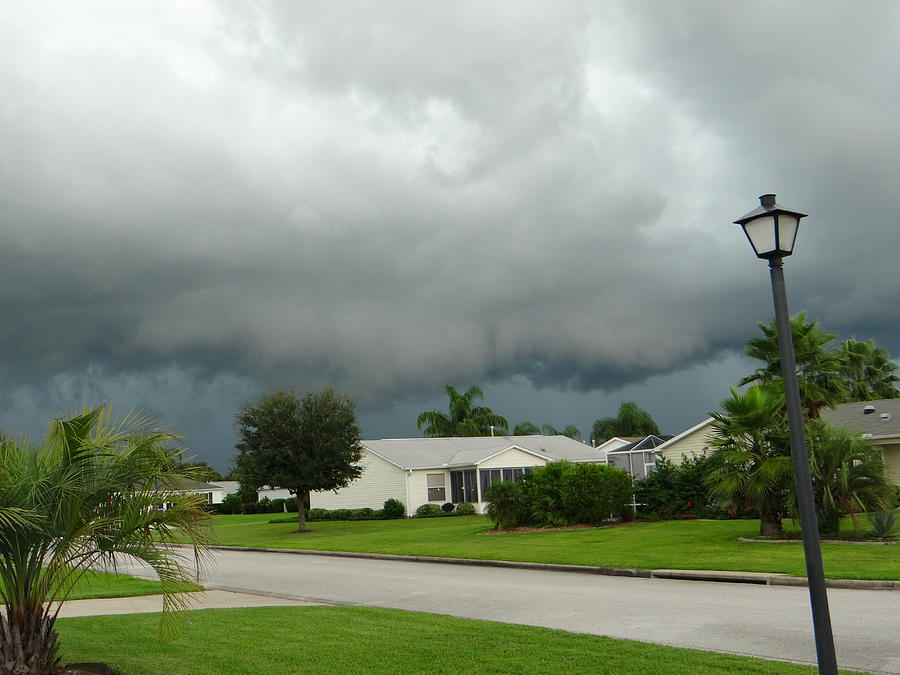 Angry Skies Over Florida Photograph by Dennis Dugan