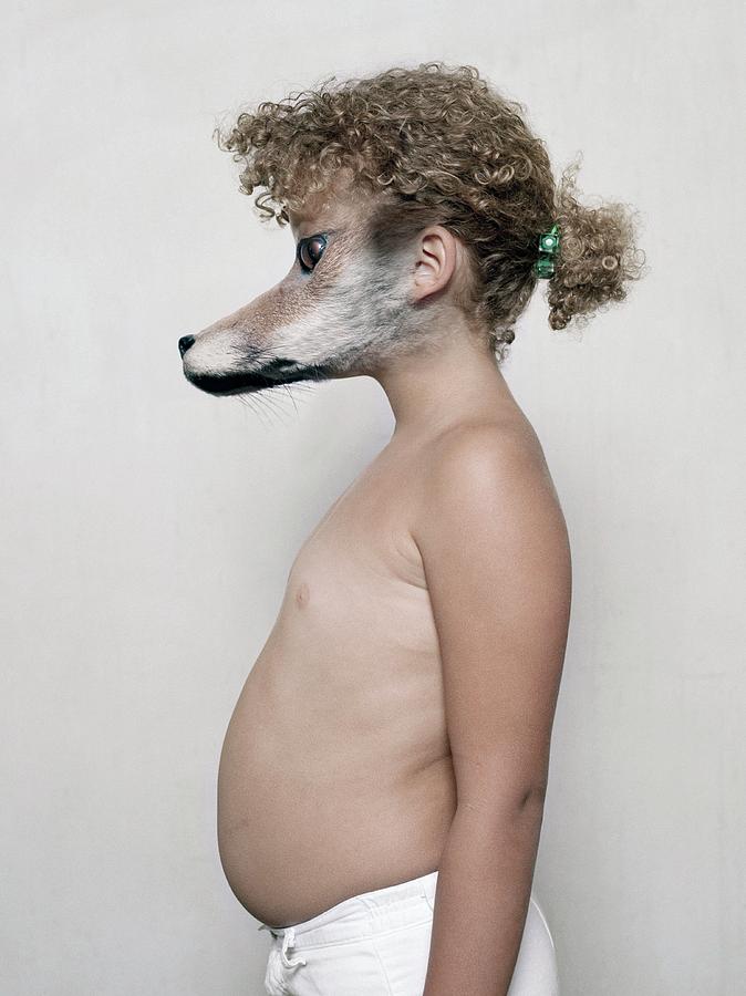 Animal-human Hybrid Photograph by Larry Dunstan/science Photo Library