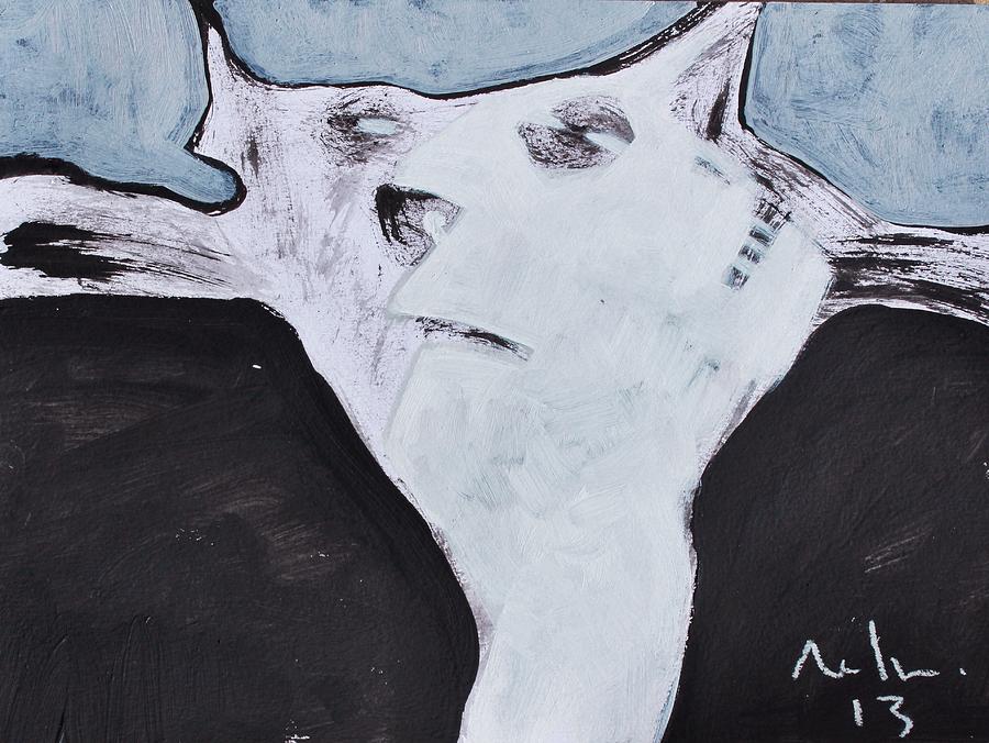 Abstract Painting - ANIMALIA Feles No. 5 by Mark M  Mellon