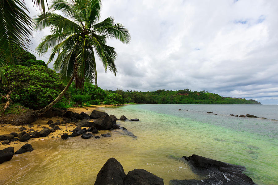 Anini Beach Kauai Photograph by Kyle Ledeboer
