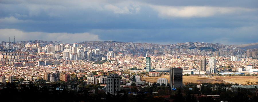 Ankara - Panorama Photograph by Jacqueline M Lewis