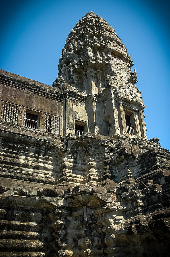 Ankhor Wat Temple Photograph by Mark Llewellyn