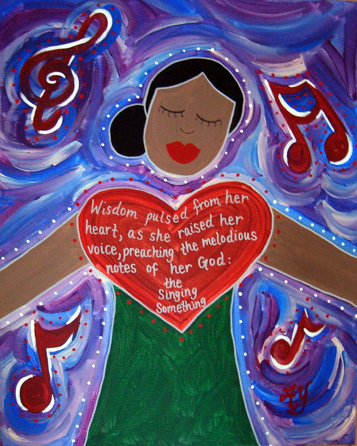 Icon Painting - Anna Julia Cooper by Angela Yarber Icon Painting - Anna Julia Cooper by Angela Yarber