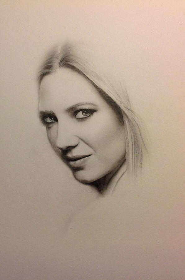 Anna Torv Drawing by Matthew McCosco - Pixels