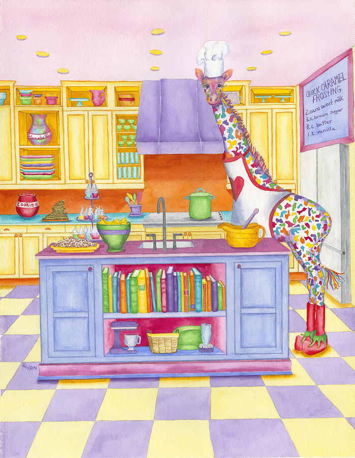 Mammal Painting - Annabelle on Sugar by Rhonda Leonard