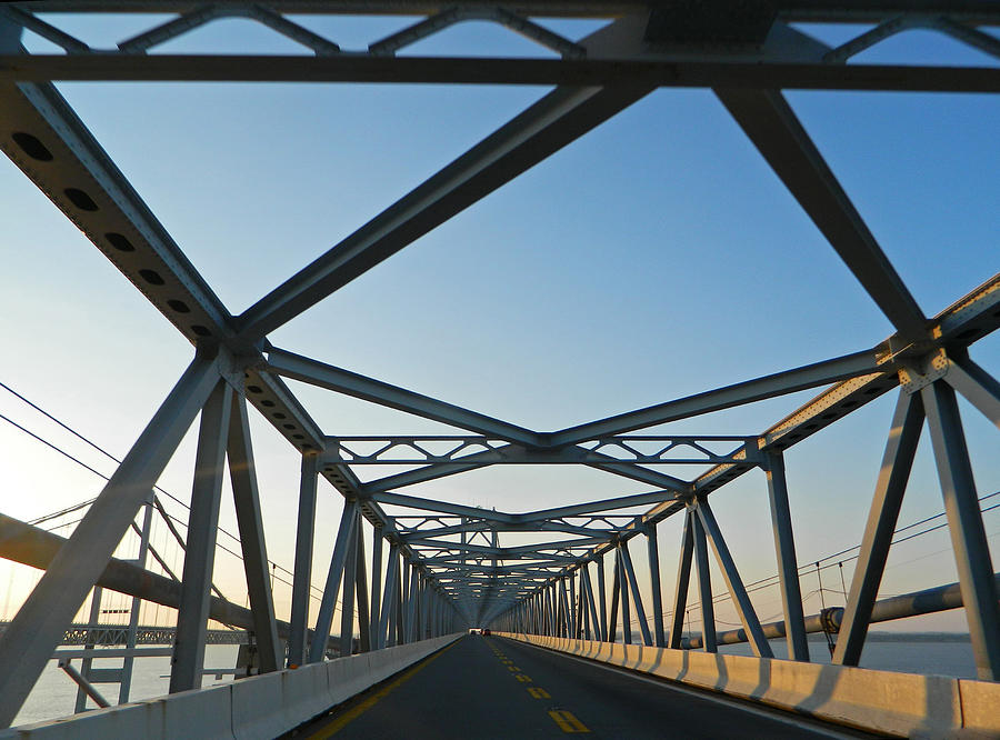 Annapolis Bay Bridge At Sunrise Photograph