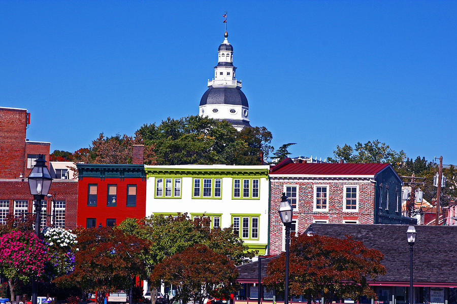 Annapolis skyline Photograph by Andy Lawless