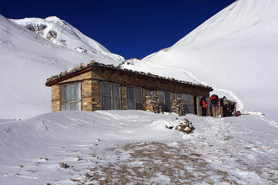 Annapurna Cabin, The Himalayas, Nepal Photograph by Aidan Moran