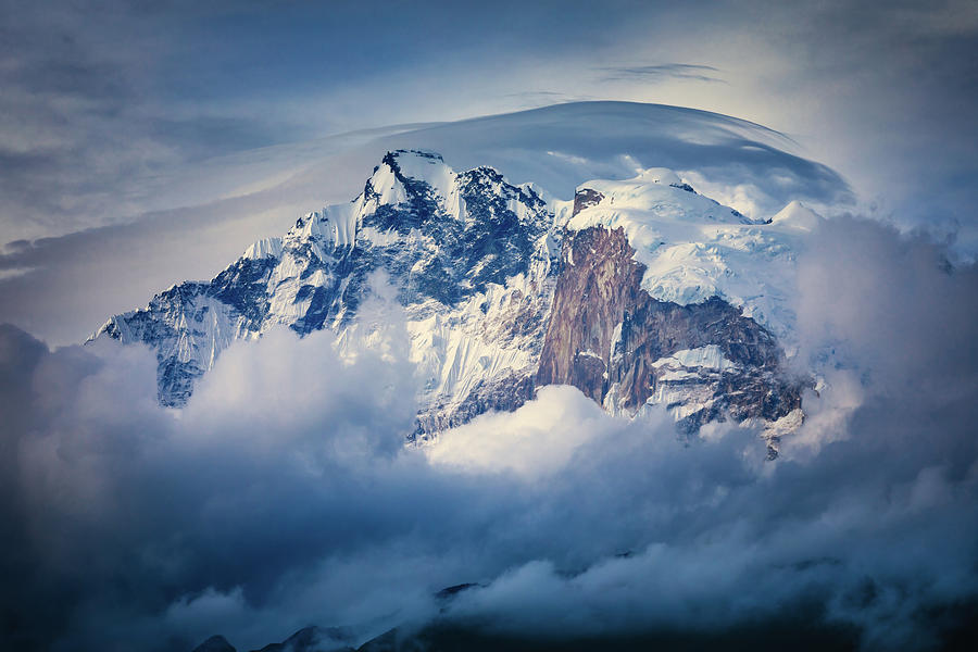 Annapurna Range Photograph by Adrian Popan