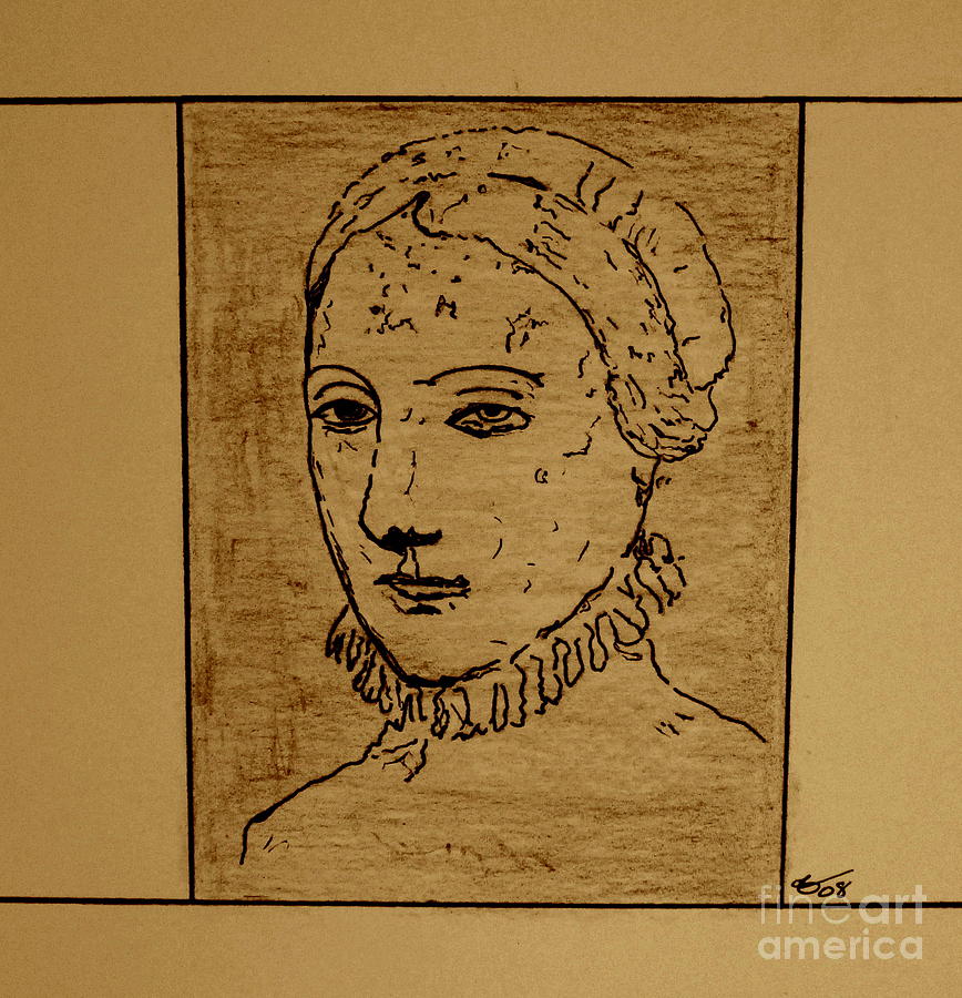 Anne 1585 Drawing by Bill OConnor