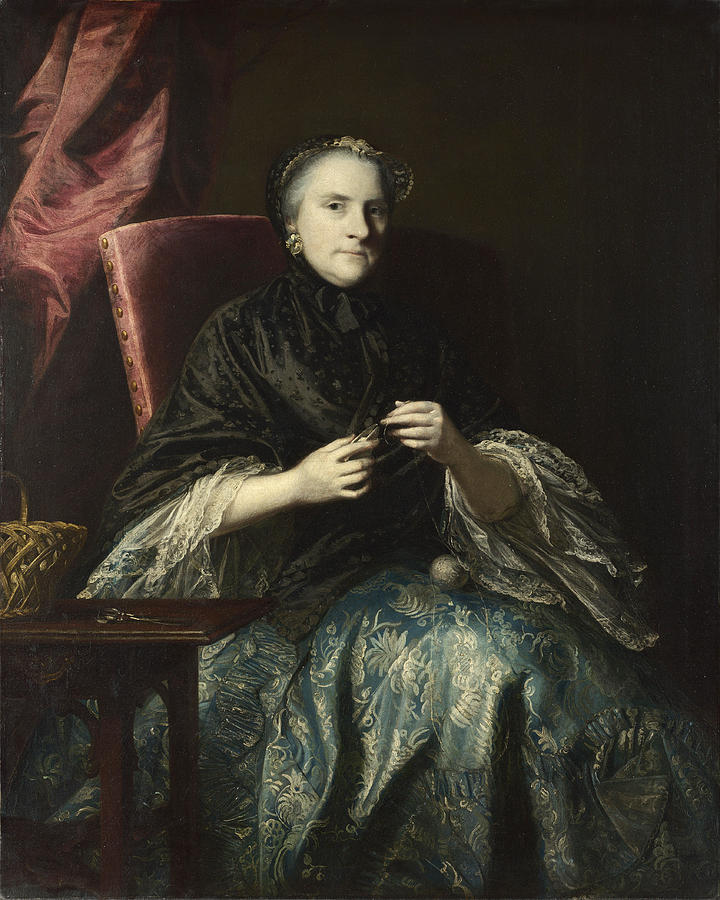 Anne 2nd Countess of Albemarle Painting by Sir Joshua Reynolds