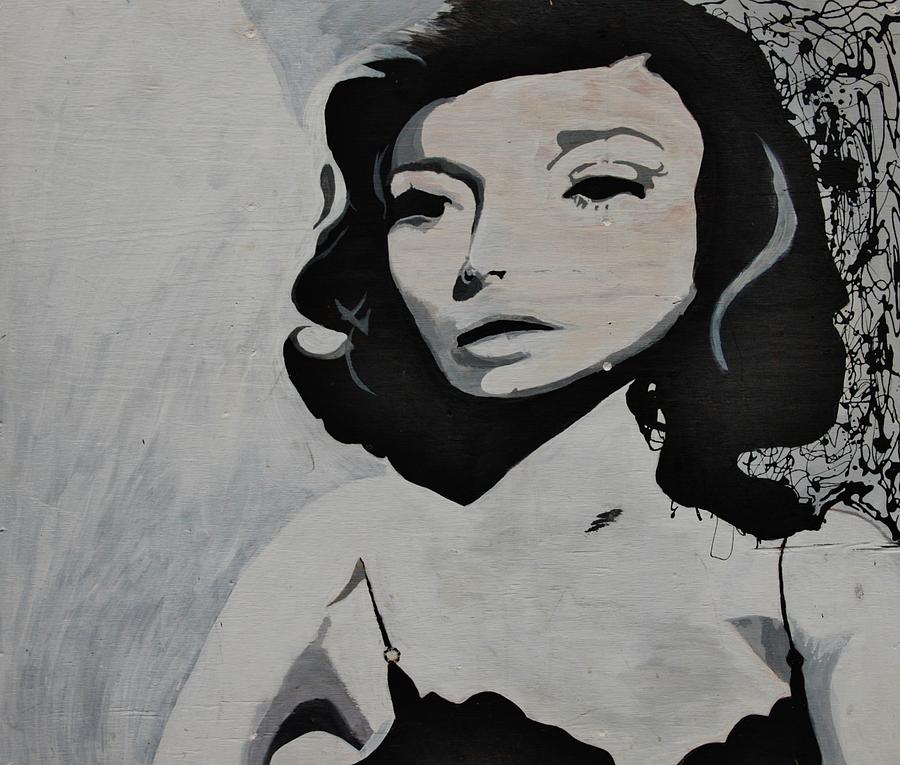 Abstract Painting - Anne Bancroft by Adam Young