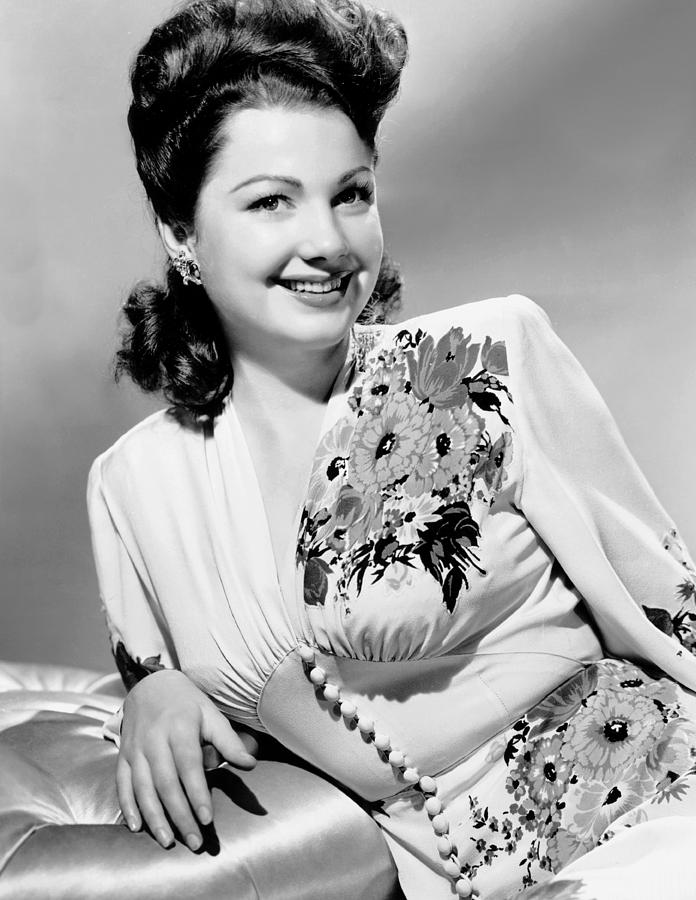 Anne Baxter, Ca. Mid-1940s Photograph by Everett