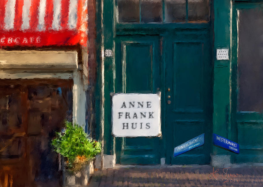 Anne Frank House. Amsterdam Photograph by Juan Carlos Ferro Duque