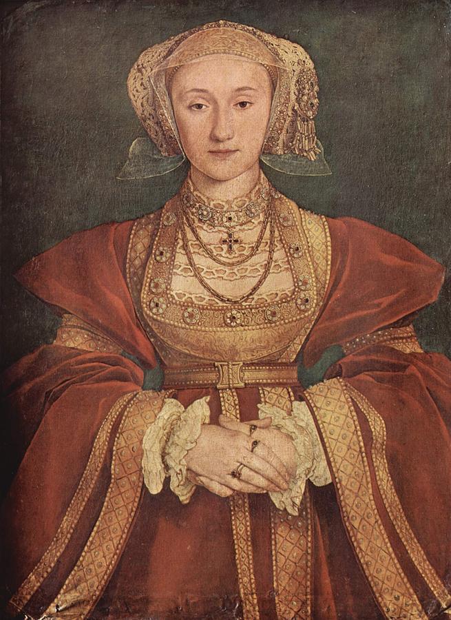 Anne Of Cleves Painting By Hans Holbein The Younger