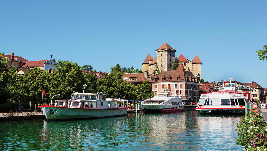 Castle Photograph - Annecy, Haute-savoie Department by Panoramic Images