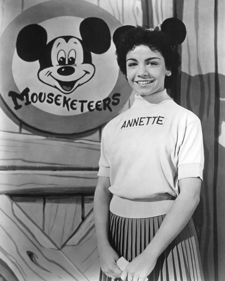 Annette Funicello In The Mickey Mouse Club Photograph By Silver Screen Pixels