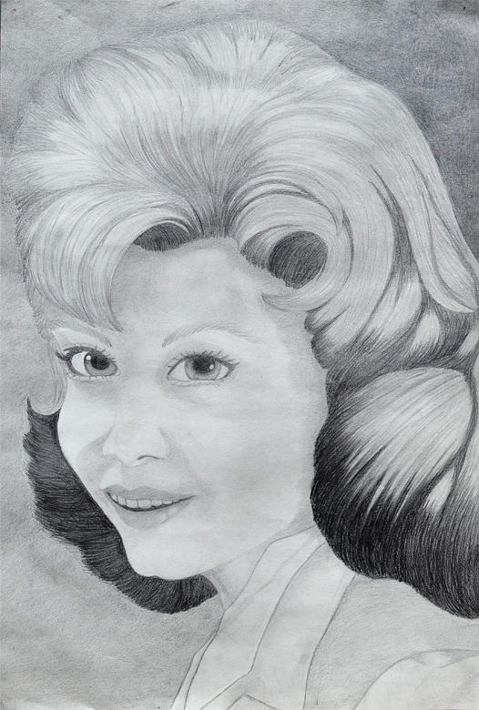 Annette Funicello Drawing by Marla Edwards - Pixels