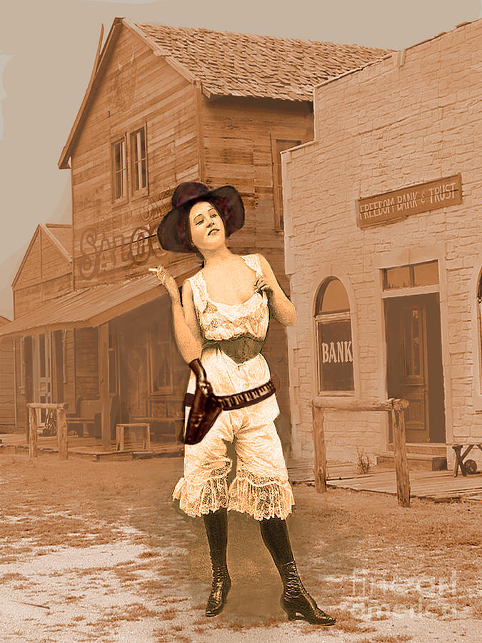 Annie Oakley Digital Art - Annie Got Her Gun by Maureen Tillman