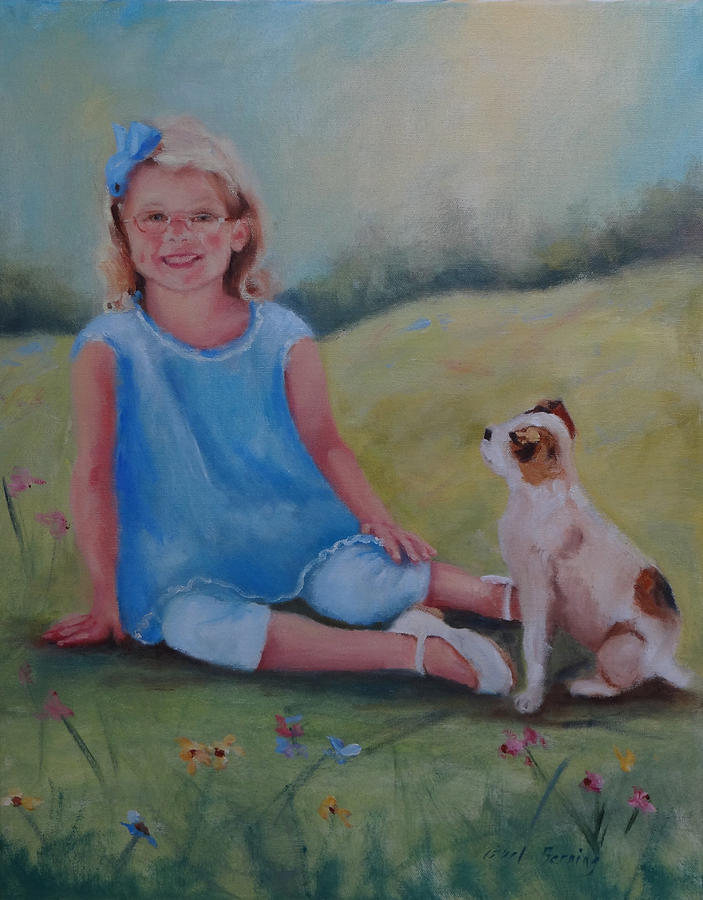 Annie Jane Painting by Carol Berning
