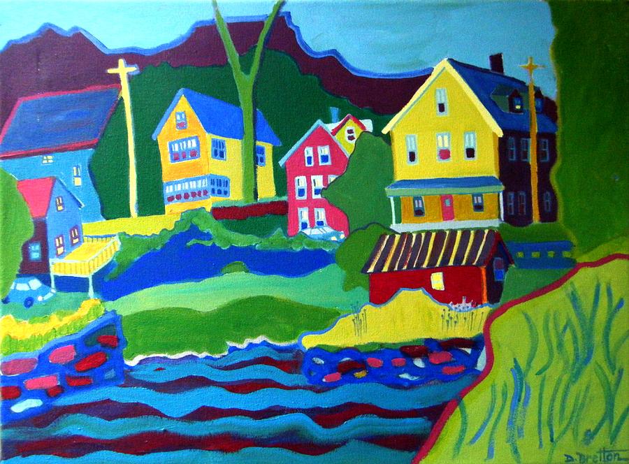 Cottage Painting - Annisquam Landing by Debra Bretton Robinson