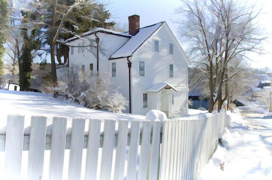 Annisquam Winter Photograph by Donna Doherty