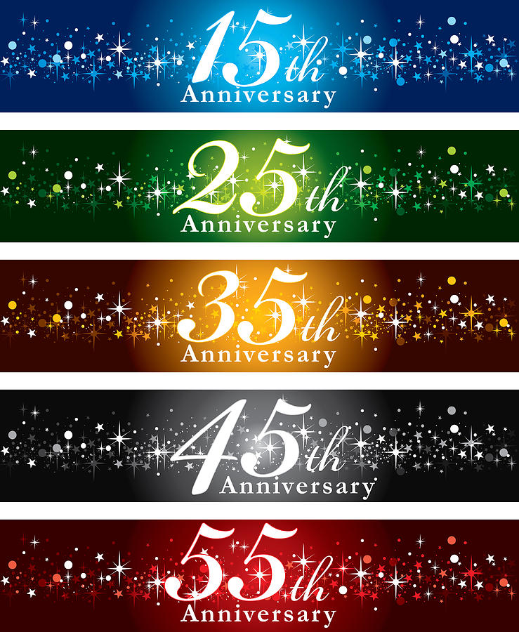 Anniversary Banners Drawing by SiewHoong