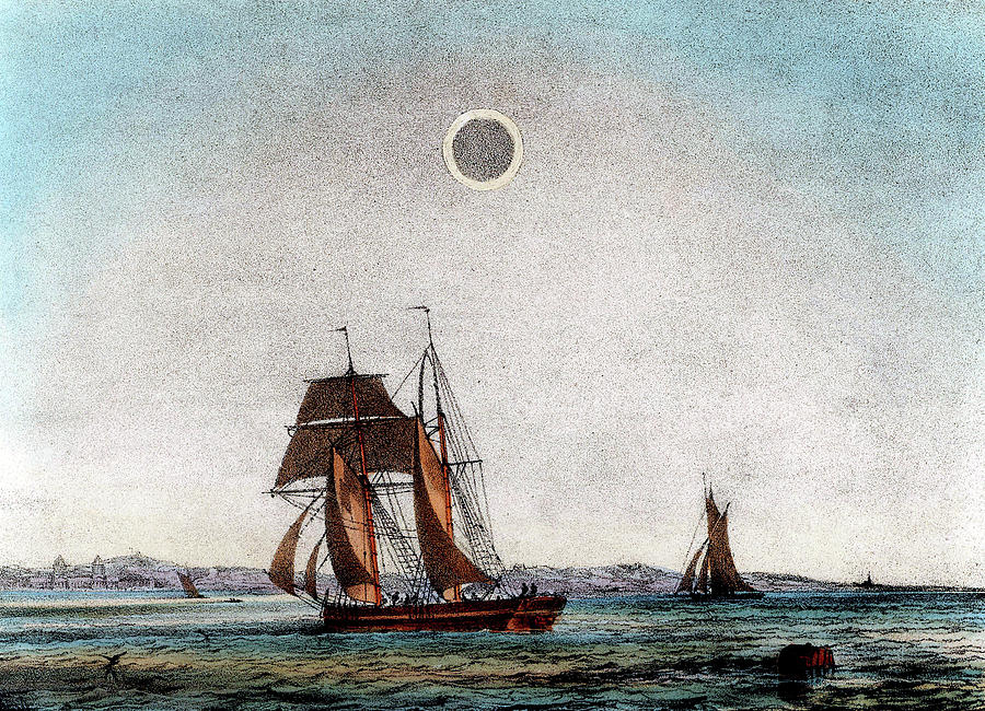Annular Eclipse Of The Sun Photograph by Universal History Archive/uig
