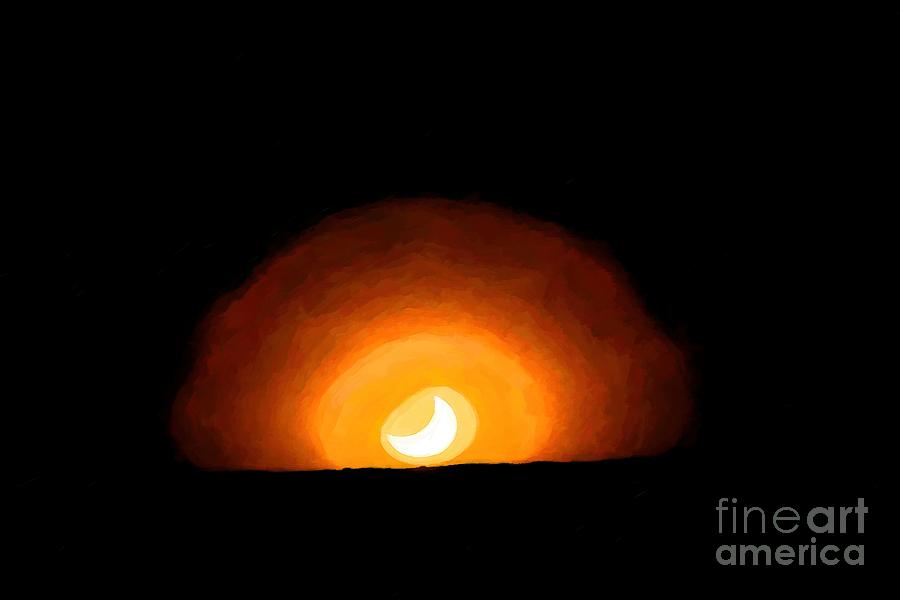 Annular Eclipse Photograph by Jon Burch Photography