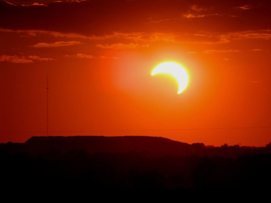 Annular Solar Eclipse Photograph by Derrick Murphy - Fine Art America