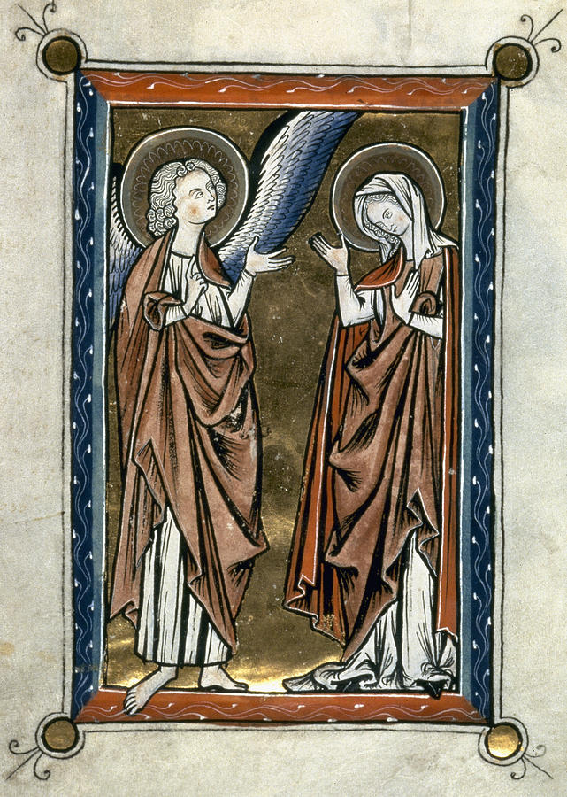 Annunciation Painting by Granger