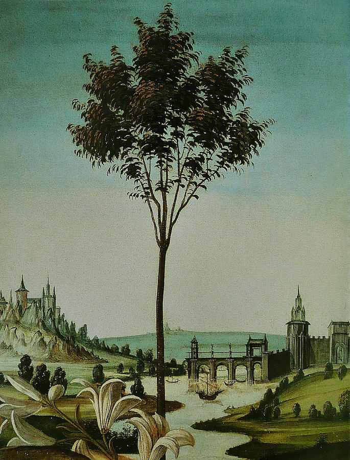 Annunciazione di Cestello Painting by Sandro Botticelli