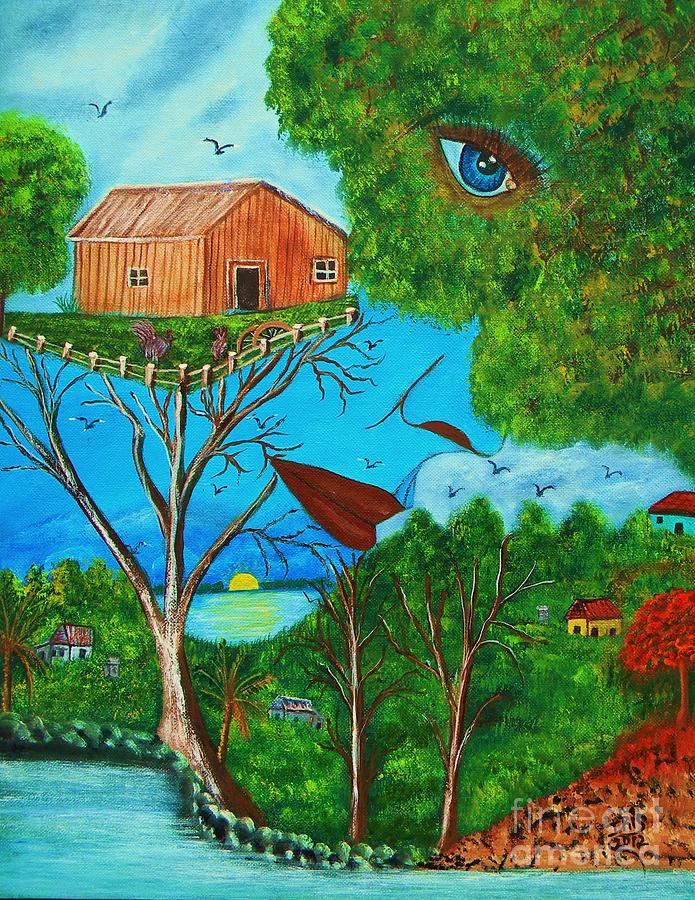 Anoranzas Painting by Iris Mora Anoranzas Painting by Iris Mora