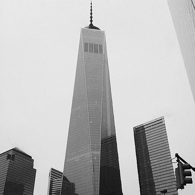 Skyscraper Photograph - Freedom Tower and a Few Others by Christopher M Moll