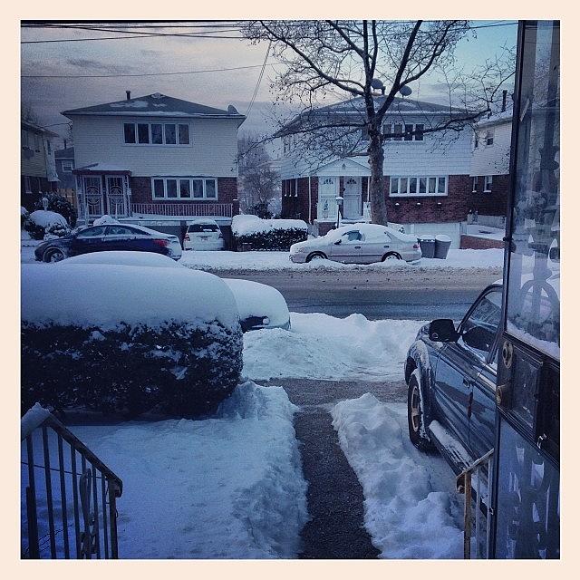 Winter Photograph - Another #articblast Hits #queens #ny by Zyrus Zarate