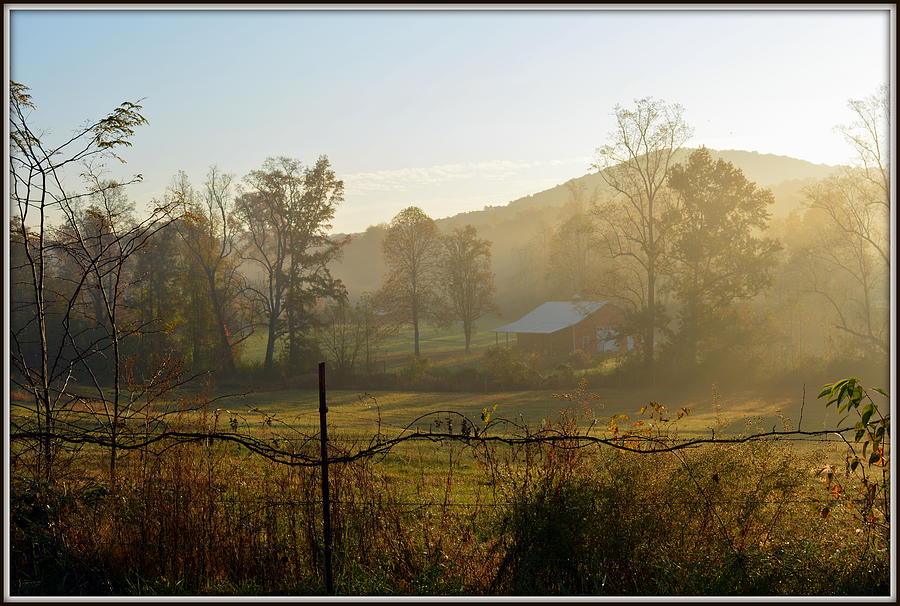 Another Fine Country Morning  Photograph by Kathy Barney