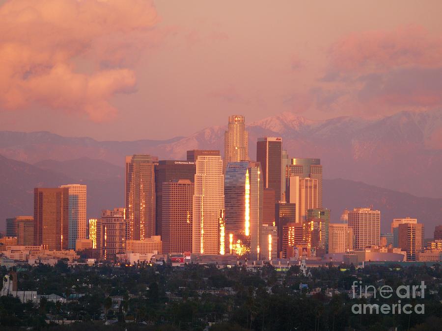 Another L.A. Sunset... Photograph by Jacquelyn Roberts