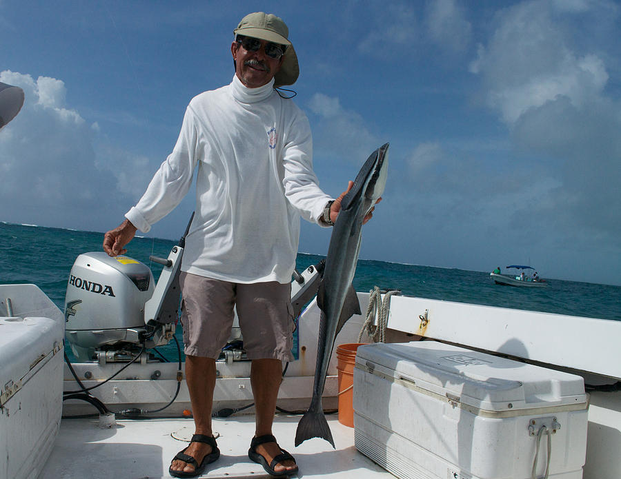 Belize Fishing Guide Photograph by Kristina Deane