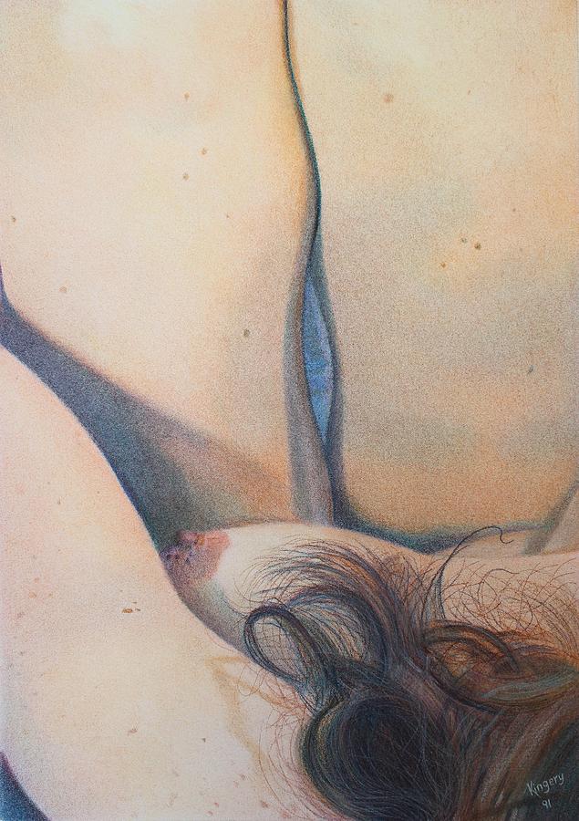 Another Nude Study Pastel by Scott Kingery