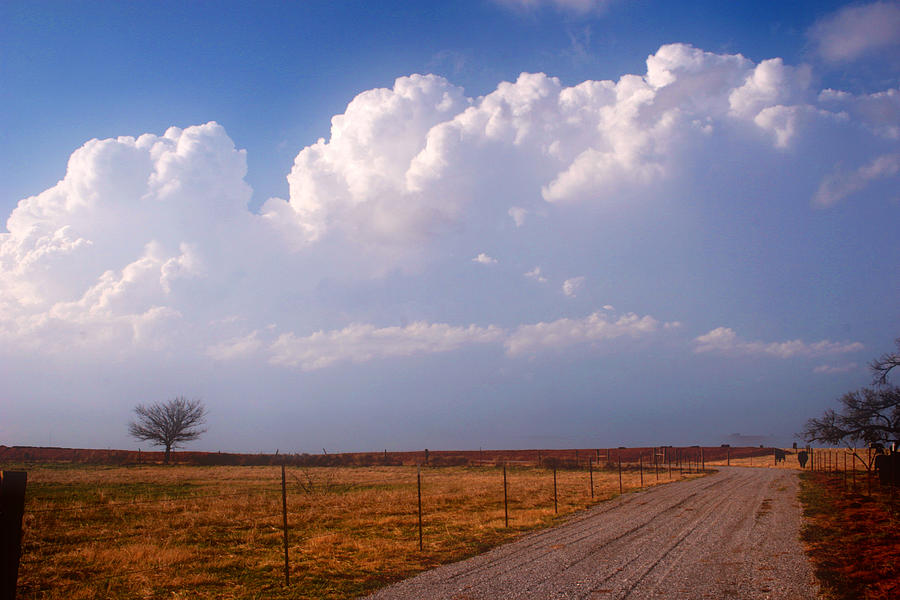 Another Oklahoma day Photograph by Toni Hopper