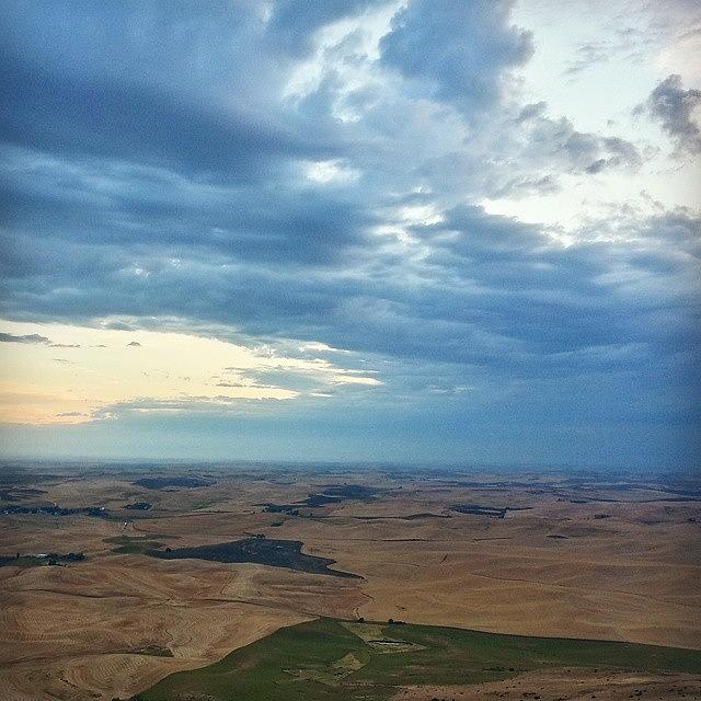 Palouse Photograph - Another Shot As The Storm by Mark Kiver